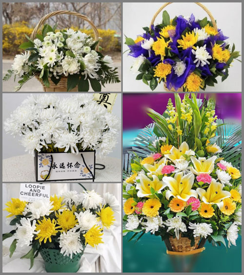 贵州黔南州惠水县好花红镇上衙村白事提篮配送